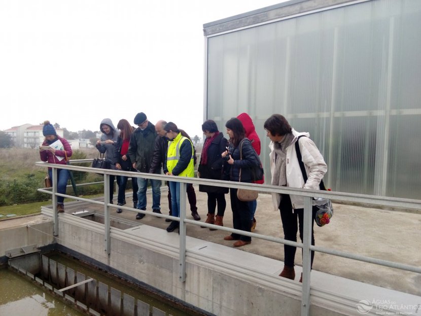 Fábrica de Água de Alverca recebe professores em visita técnica