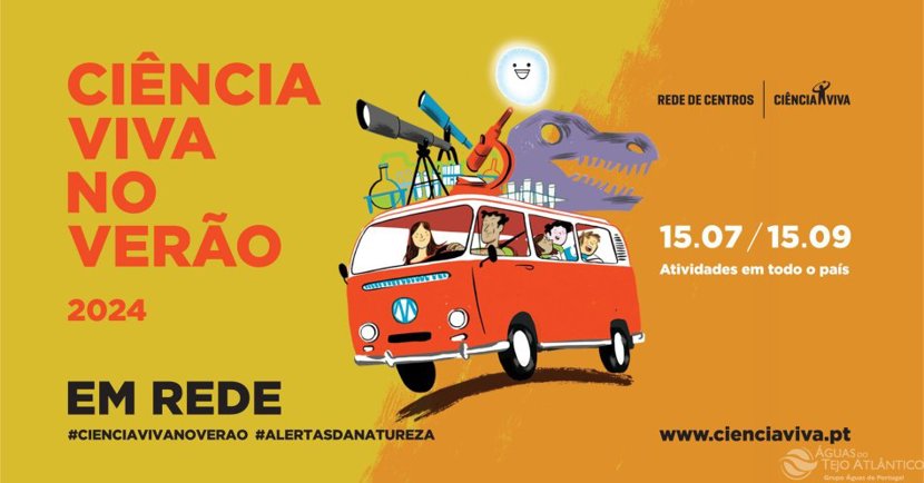 Descubra as Fábricas de Água com Ciência Viva no Verão