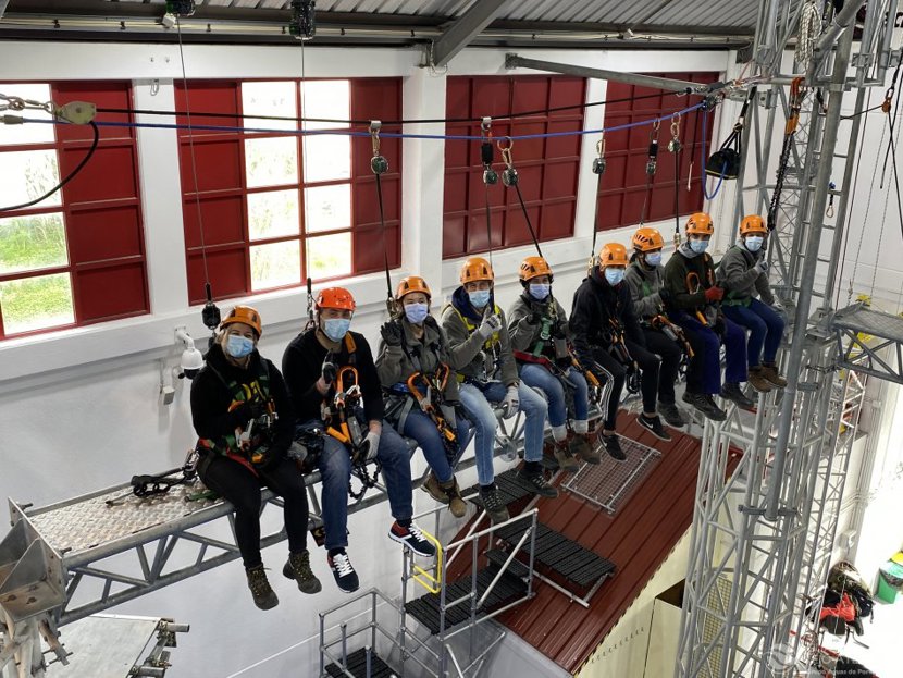 Equipas da Tejo Atlântico realizam formação de trabalhos em altura