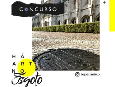 Concurso Águas do Tejo Atlântico no Instagram “Há Art no Esgoto”