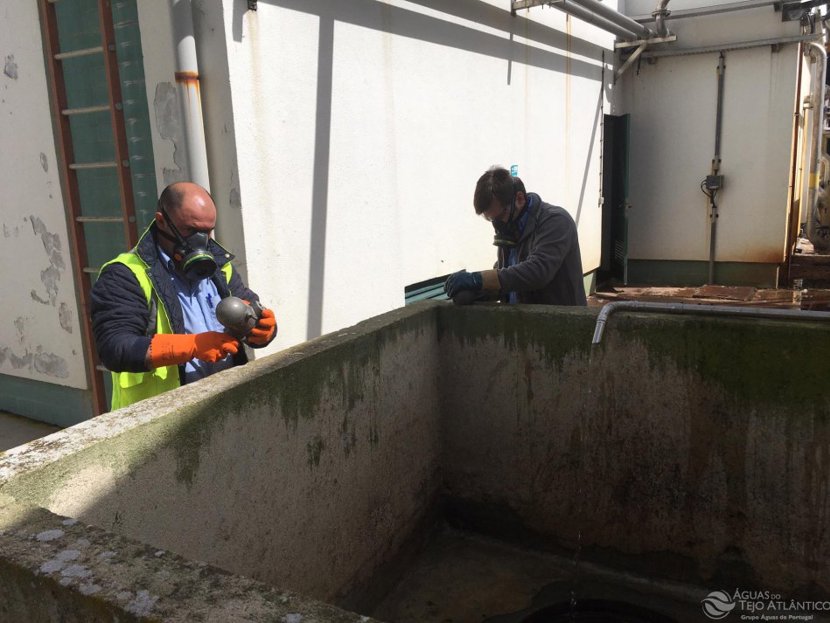 Equipas da Tejo Atlântico asseguram saneamento da região