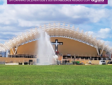 Águas do Tejo Atlântico estende, em Lisboa, um Tapete Verde para receber o Papa 