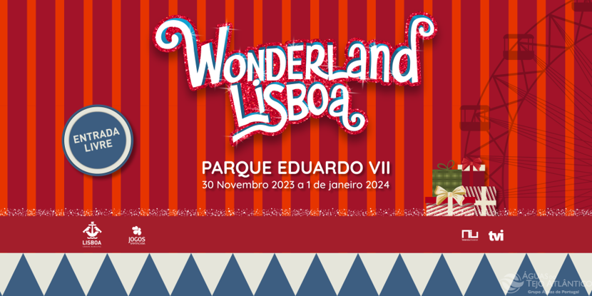 Águas do Tejo Atlântico no Wonderland Lisboa: Um Natal Consciente!