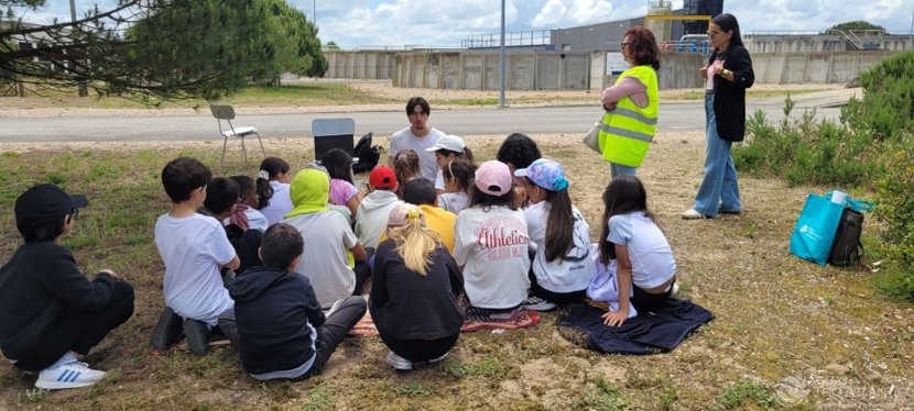 Mais de 150 alunos visitam Fábrica de Água de São Martinho do Porto