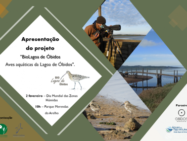 Apresentação do projeto "BioLagoa de Óbidos - Aves aquáticas da Lagoa de Óbidos"