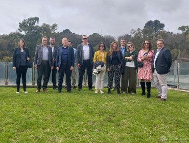 Board do Water Europe vista Fábrica de Água de Alcântara 