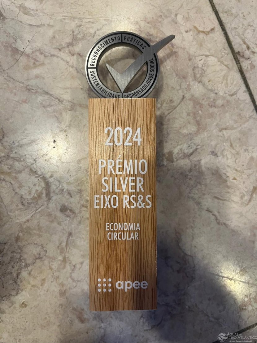 Águas do Tejo Atlântico conquista prémio de Economia Circular da APEE