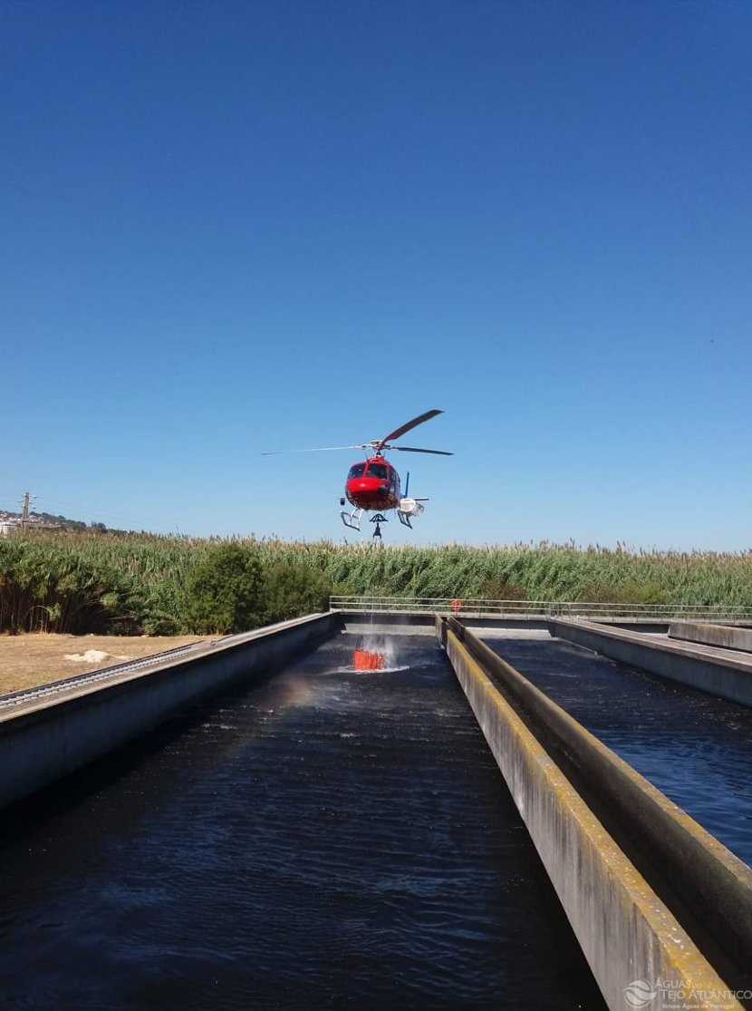 Água da ETAR de Frielas reutilizada para apagar fogos