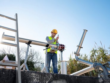 Empreitada do Subsistema do Barril segue em bom ritmo 