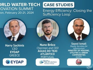 Presidente da Tejo Atlântico destaca Eficiência Energética no World Water-Tech Innovation