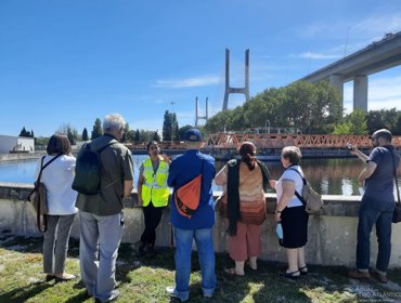 Mais de 100 pessoas conhecem a Tejo Atlântico nas férias 