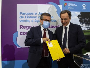 Parque das Nações regado com água+ 