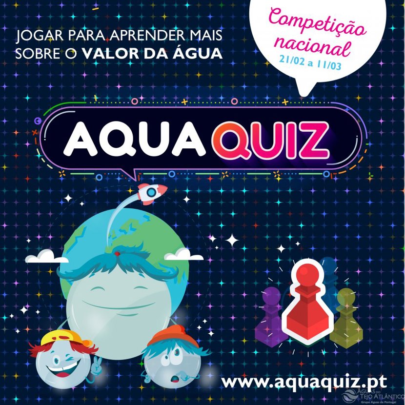 AQUAQUIZ promove o valor da água nas escolas