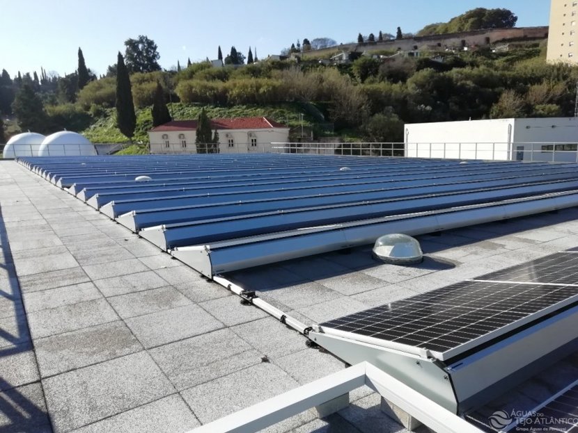 Central Fotovoltaica da Fábrica de Água de Chelas já produziu 121 MWh