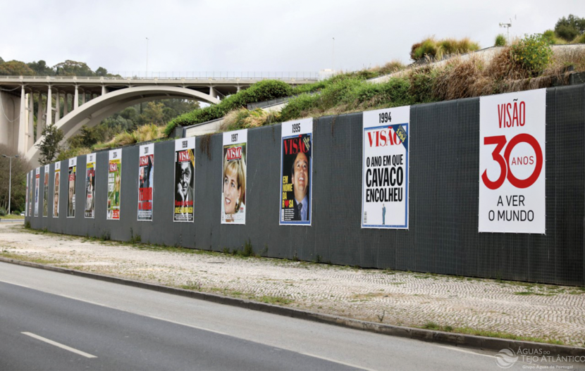 VISÃO celebra 30 anos com exposição na Fábrica de Água de Alcântara