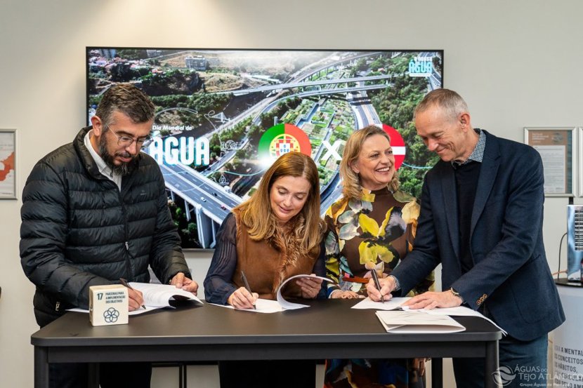 Águas do Tejo Atlântico e Aarhus Vand parceiras para uma gestão da água mais sustentável