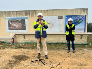 Primeira Pedra” da empreitada de Beneficiação da Fábrica de Água de Arruda dos Vinhos 