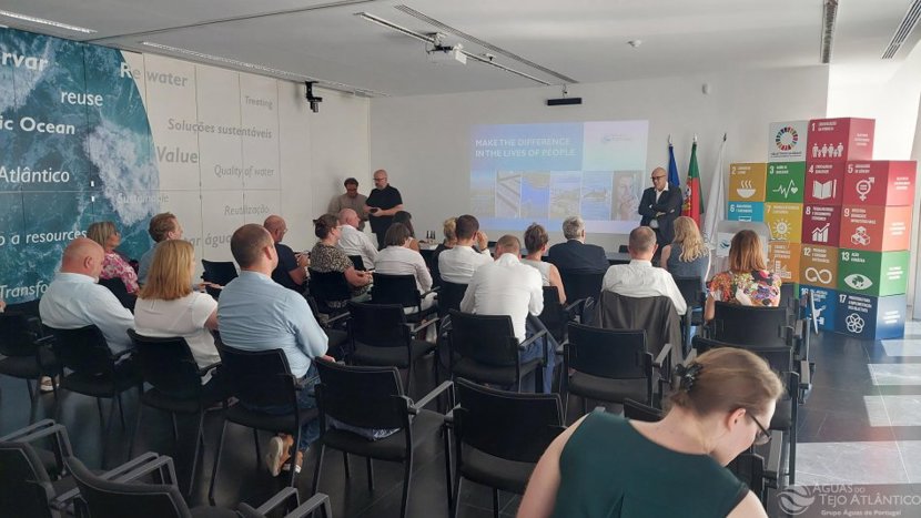 Delegação Alemã na Águas do Tejo Atlântico