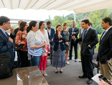 Eurodeputados visitam Fábrica de água de Alcântara 