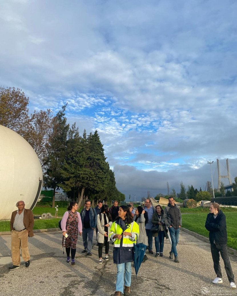 Junta de Freguesia de Santo António de Lisboa visita Tejo Atlântico