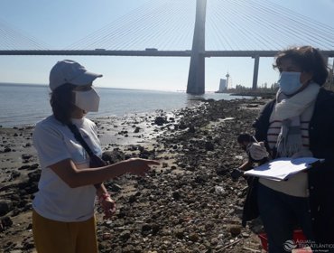 "À descoberta da ecologia do Estuário do Rio Tejo " ação com parceria Tejo Atlântico 