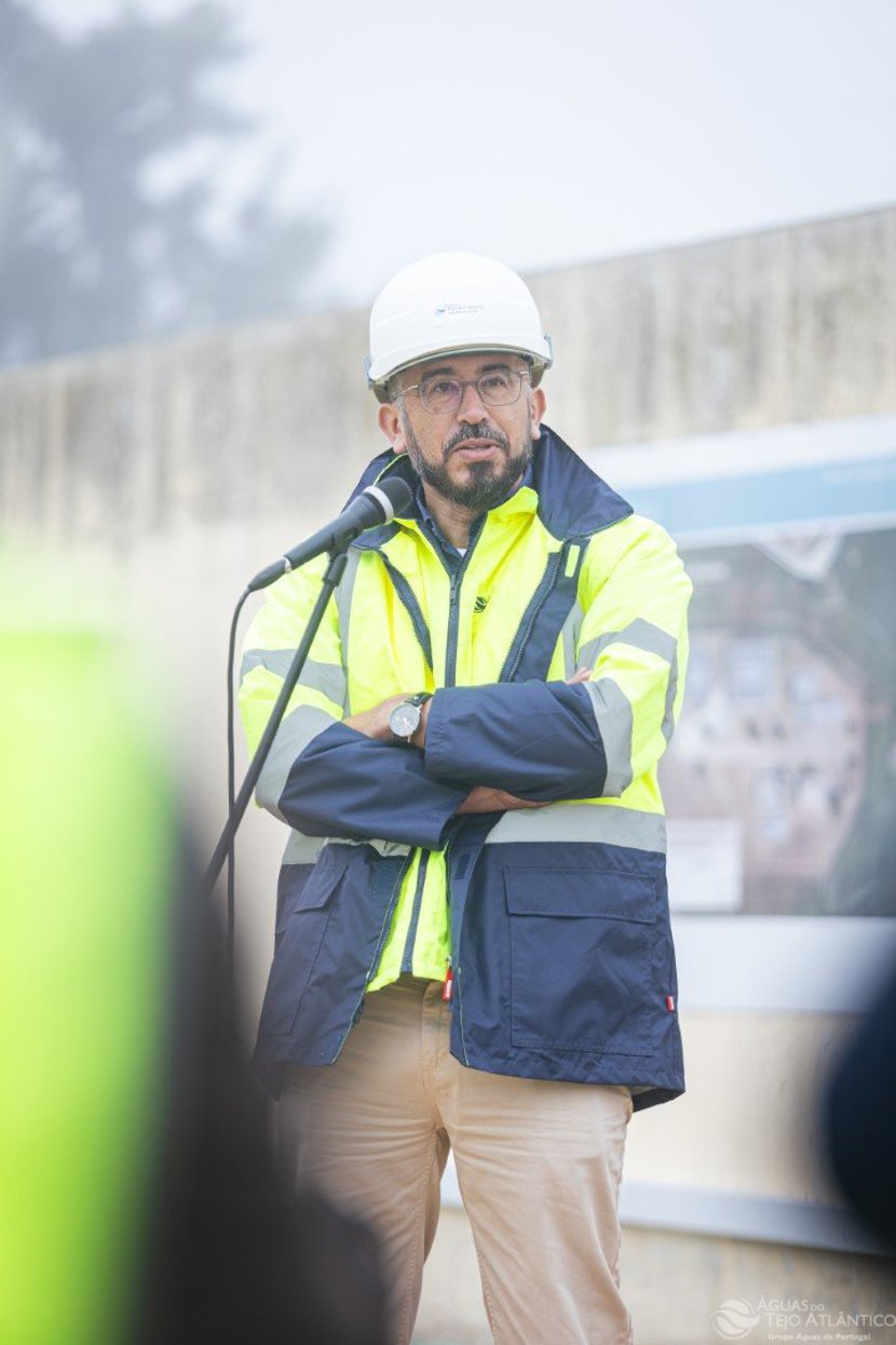 Primeira Pedra” da empreitada de Beneficiação da Fábrica de Água de Arruda dos Vinhos