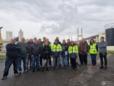 Qualificação e Conhecimento: Visitas Técnicas Fortalecem Formação dos Profissionais da Águas do Tejo Atlântico