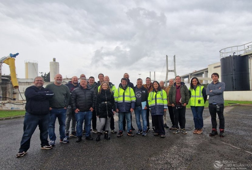 Qualificação e Conhecimento: Visitas Técnicas Fortalecem Formação dos Profissionais da Águas do Tejo Atlântico