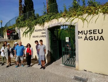 Visita “Do Chafariz à Fábrica da Água” no âmbito do Programa Ciência Viva no Verão em Rede 