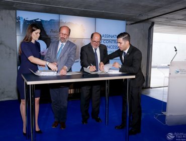 Águas do Tejo Atlântico – Assinatura do contrato de concessão