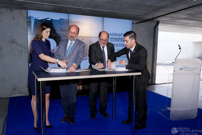 Águas do Tejo Atlântico – Assinatura do contrato de concessão