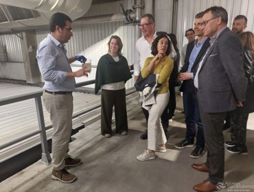 Board do Water Europe vista Fábrica de Água de Alcântara 