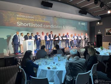 Tejo Atlântico na shortlisted do “Water Europe Innovations Awards” 