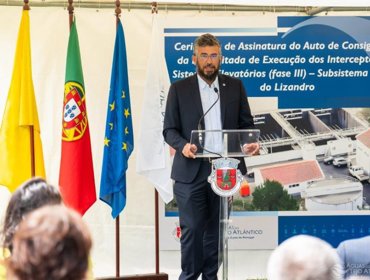 Assinado Auto de Consignação de 5M€ para a Empreitada de Execução dos Intercetores e Sistemas Elevatórios Foz do Lizandro 