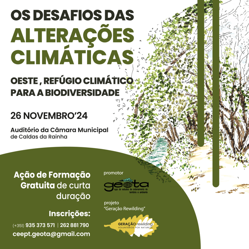 Seminário "Oeste – Refúgio Climático para a Biodiversidade" conta com a participação da Águas do Tejo Atlântico