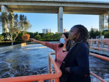 Tejo Atlântico volta a colaborar com a AdP no projeto Girl MOVE Academy, mostrando os projetos de educação ambiental que desenvolve 