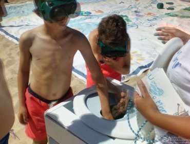 Educação Ambiental nas praias, com a Tejo Atlântico 