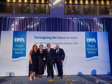 Águas do Tejo Atlântico Conquista a Prata no IWA 2024 Projtec Innovation Awards 