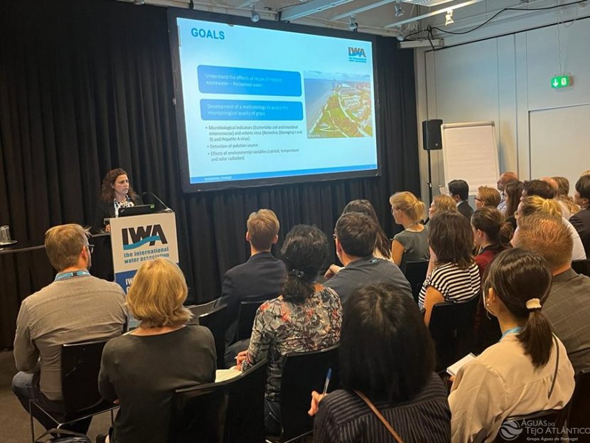 Tejo Atlântico apresenta “Microbiology Contamination In Grass Irrigated With Different Water Sources” no IWA