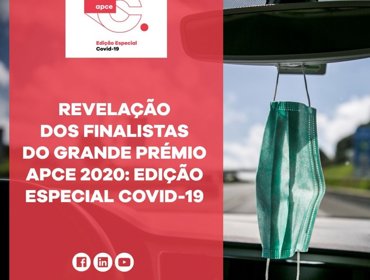 Estamos de parabéns! - Somos finalistas do Grande Prémio APCE 2020 “Edição Especial Covid-19”