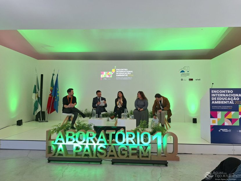 Tejo Atlântico participou no Encontro Internacional de Educação Ambiental 2024, promovido pelo Laboratório da Paisagem de Guimarães