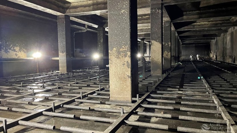 Empreitada nas Fábricas de Água de Chelas e Frielas