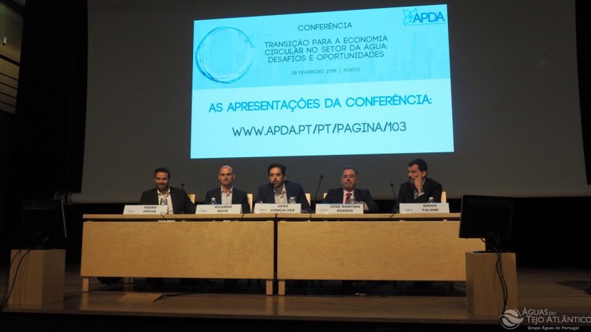 Tejo Atlântico na conferência "Transição para a Economia Circular no Setor da Água"