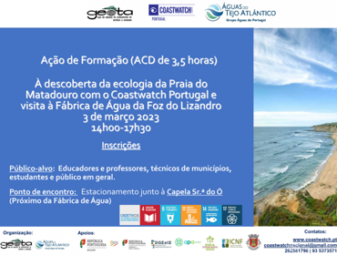 À descoberta da ecologia com a Tejo Atlântico e o Coastwatch
