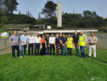 Simpósio de empresas alemãs visitam Tejo Atlântico 