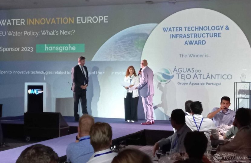 Águas do Tejo Atlântico grande vencedora nos “Water Europe Awards”