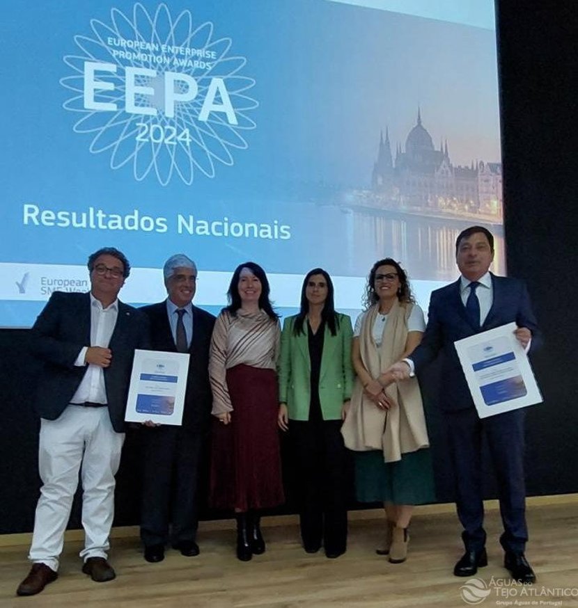 Águas do Tejo Atlântico Conquista prémio Prata nos EEPA - European Enterprise Promotion Awards 2024