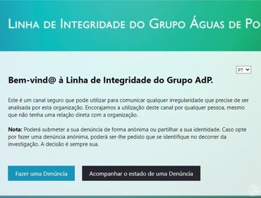 Grupo AdP disponibiliza Linha de Integridade