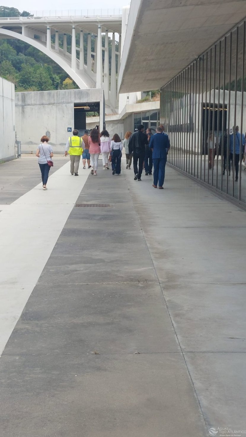 Visita da ERSAR à Fábrica de Água de Alcântara