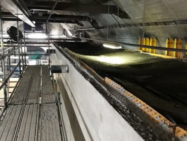 Obra de remodelação na Fábrica de Água da Guia 